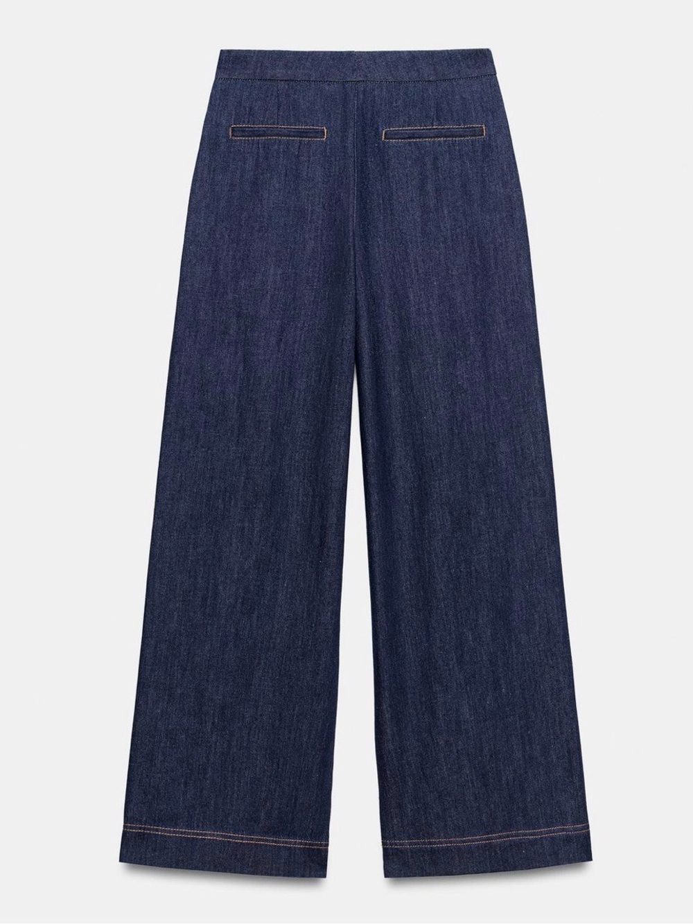 Wide Leg Dark Blue Womens Jeans size 40/08. POP - Picture 3 of 13